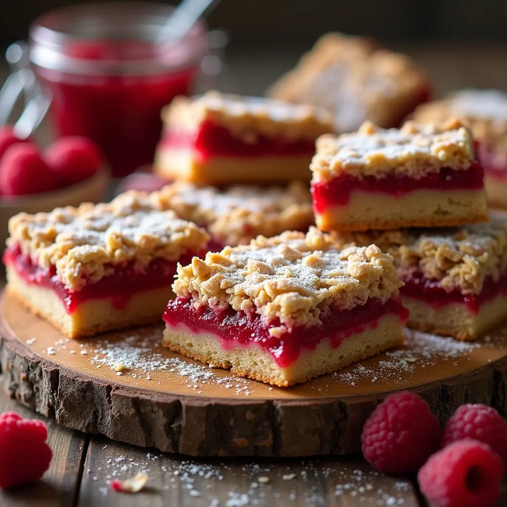 How to Make Raspberry Bars