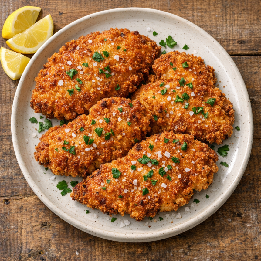 Crispy Chicken Cutlets Every Time: Easy 25-Minute Weeknight Dinner