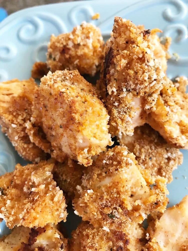 Baked Buffalo Chicken Nuggets
