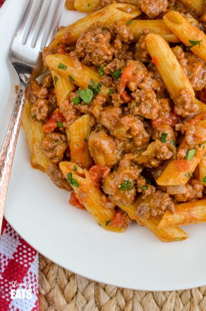 ONE POT CHEESEBURGER PASTA