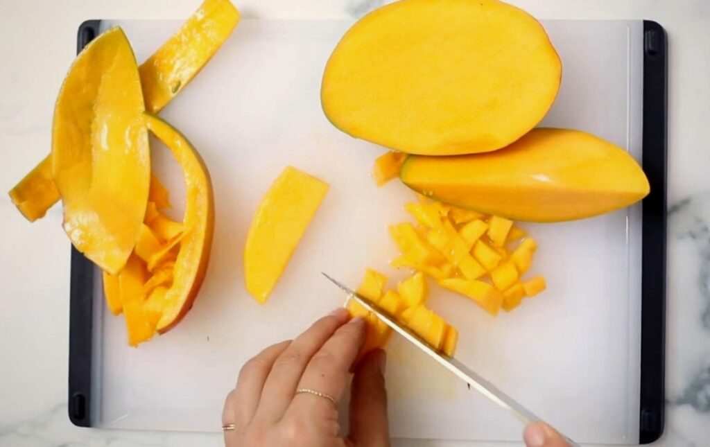 Super Easy Spicy Mango Salsa