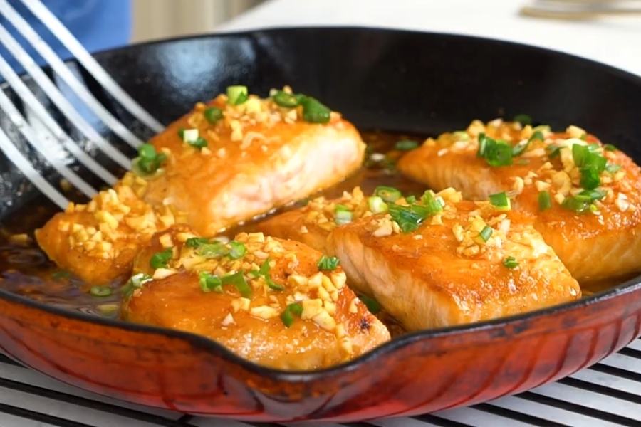 Honey Garlic Salmon