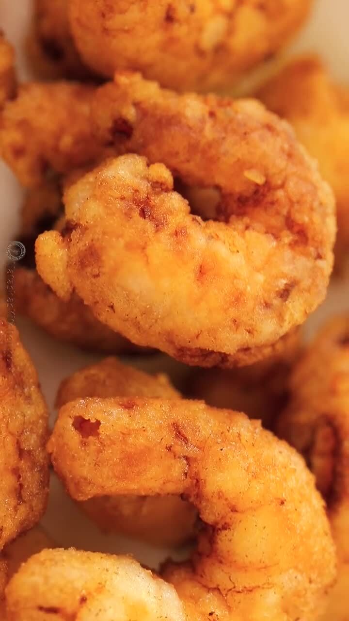 How to fry shrimps