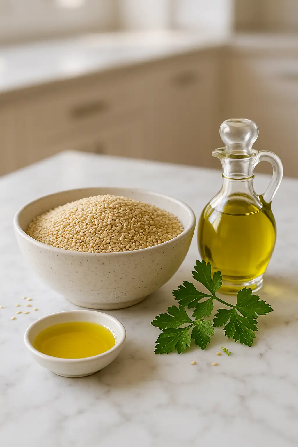 Ingredients for Tahini