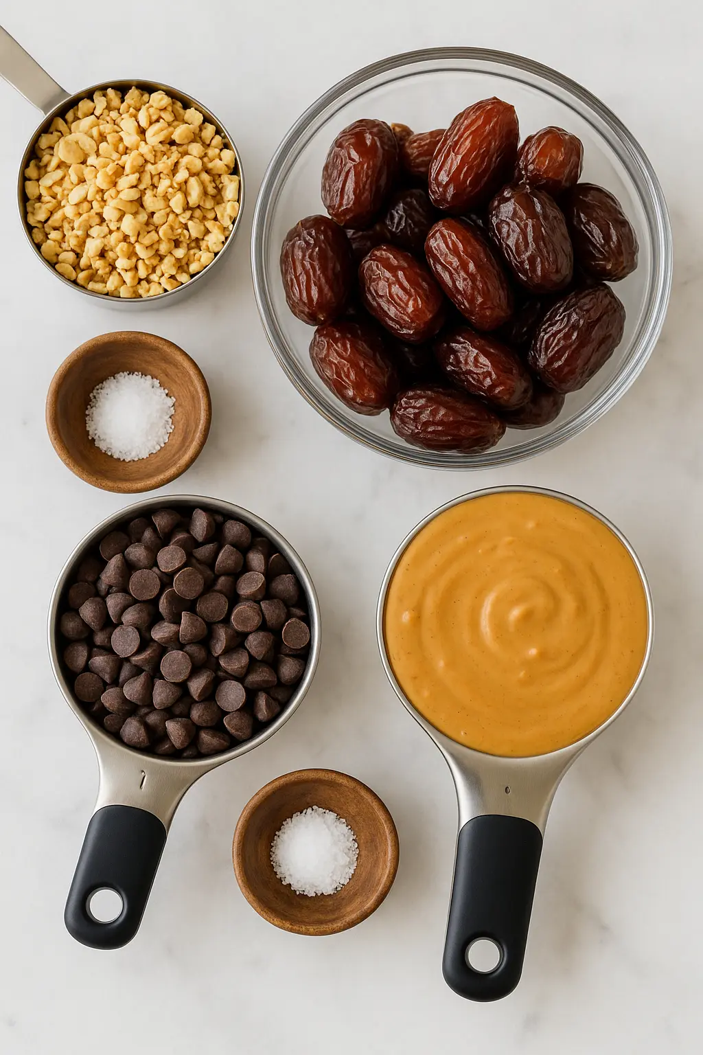 Ingredients for Date Snickers