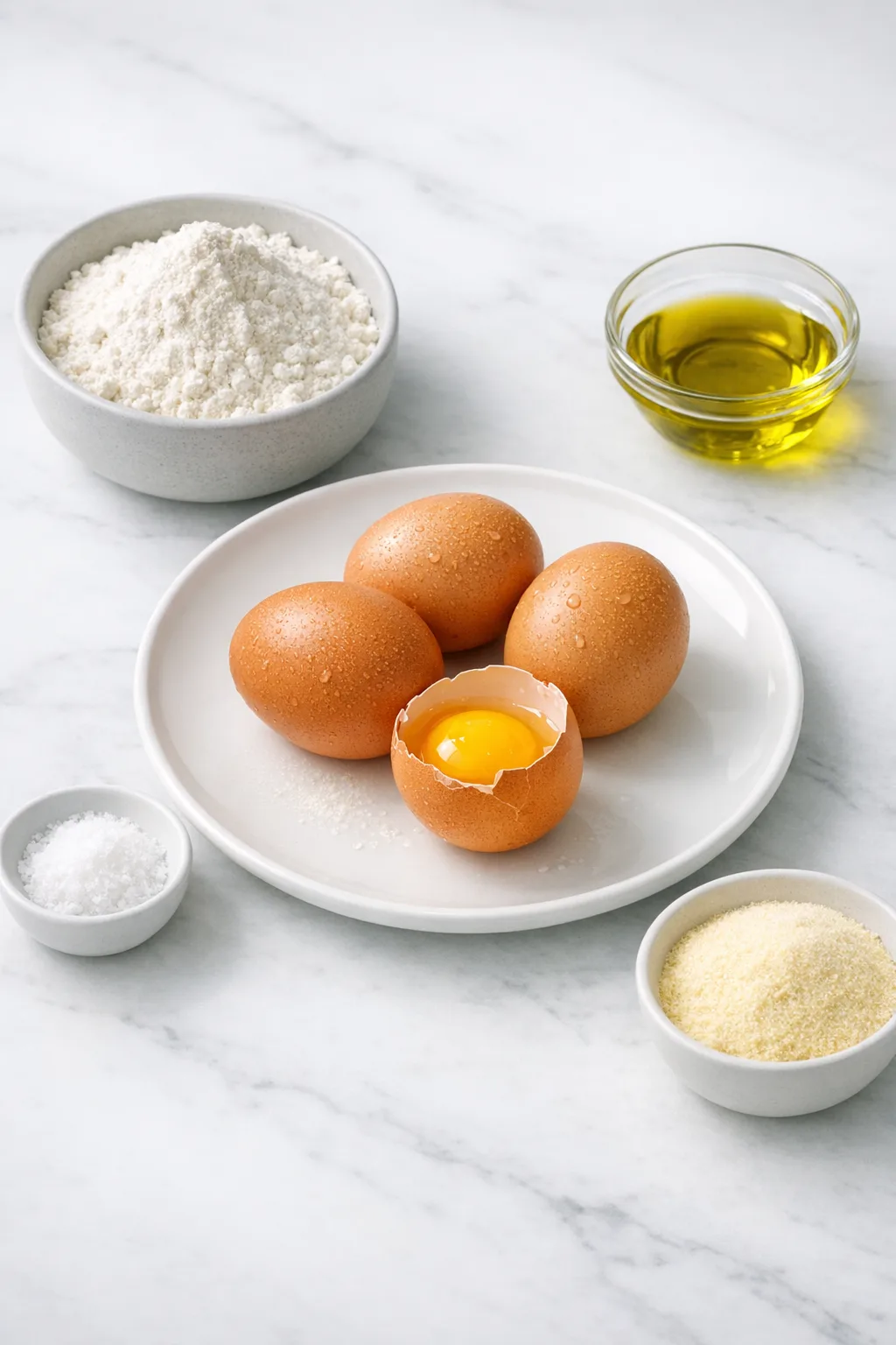 Ingredients for Pasta Dough