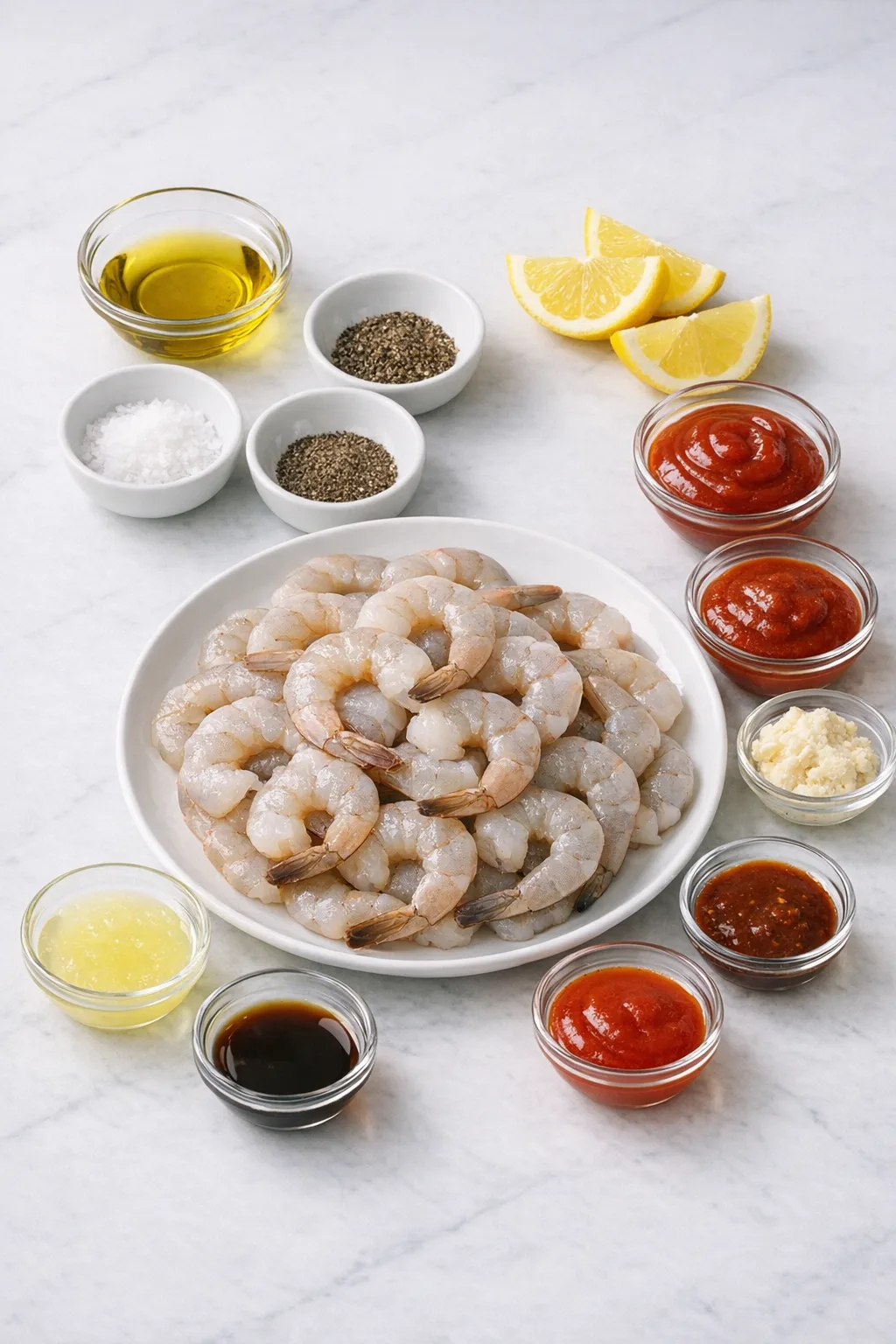 Ingredients for Shrimp Cocktail