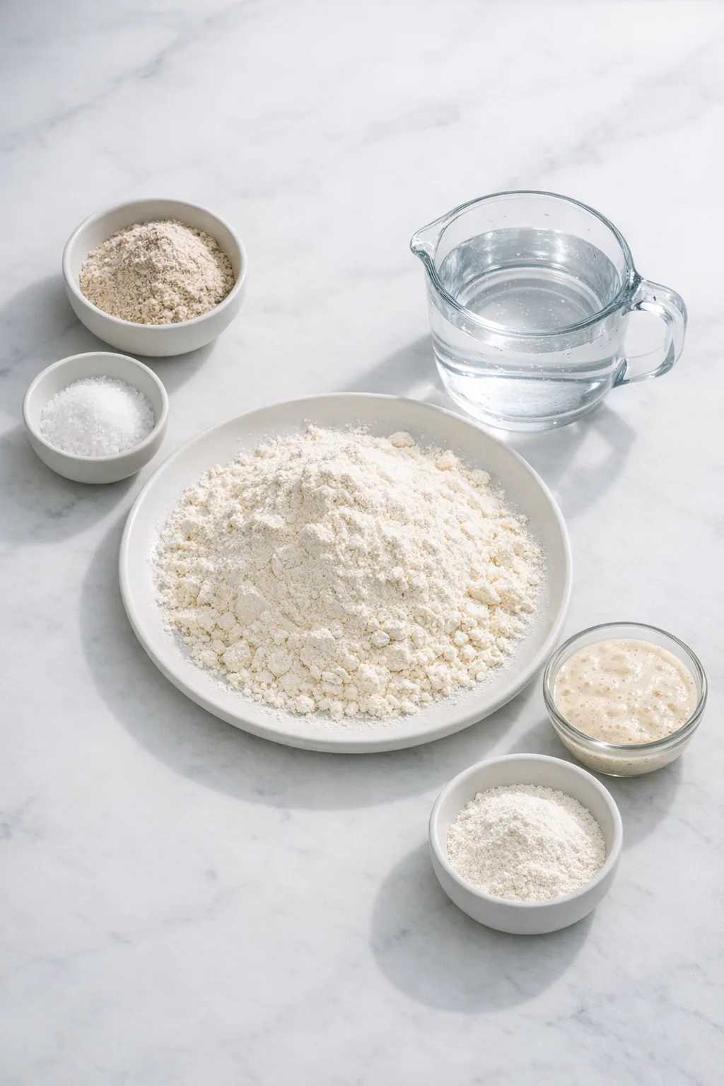 Ingredients for Sourdough Bread