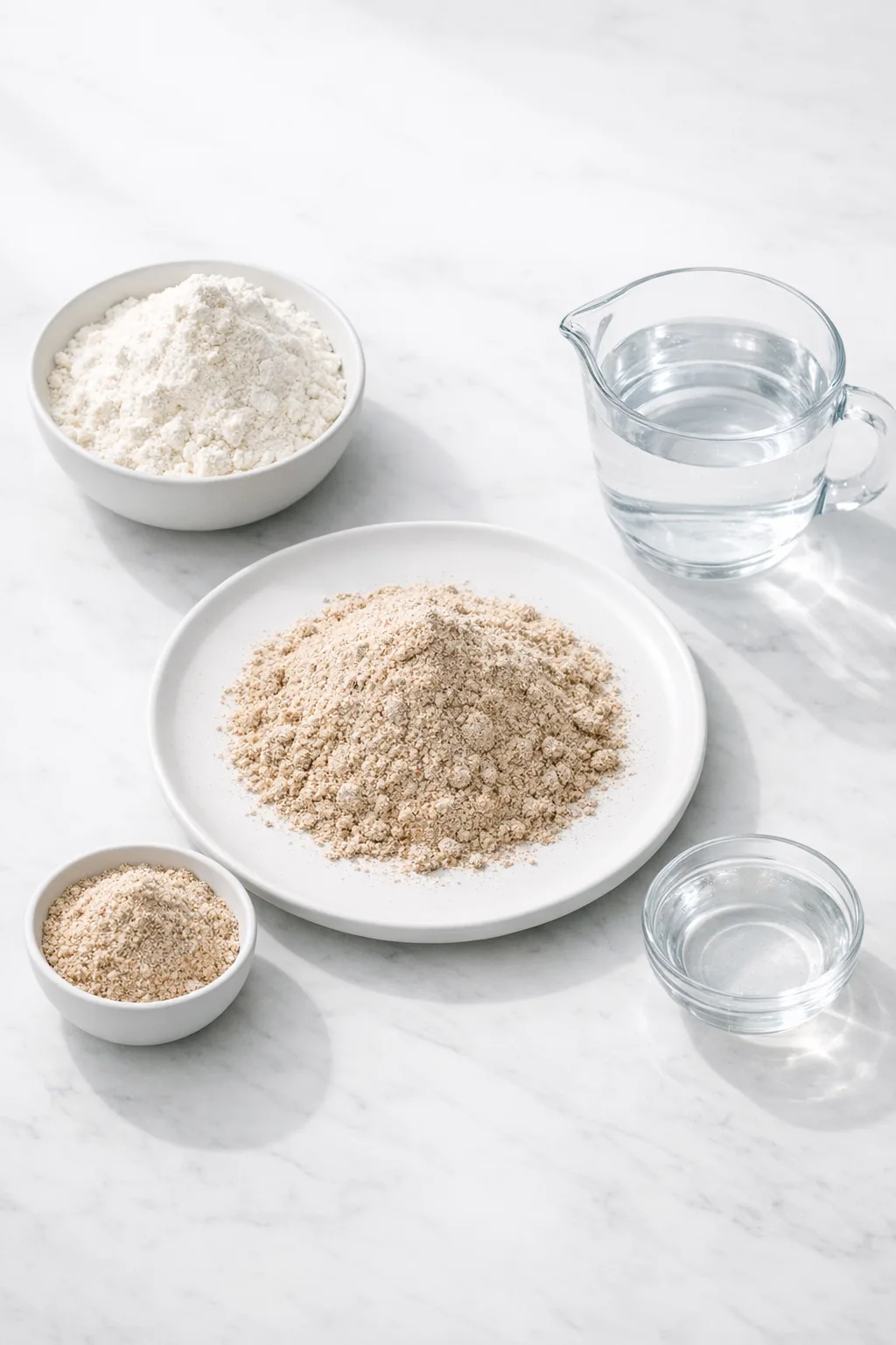 Ingredients for Sourdough Starter