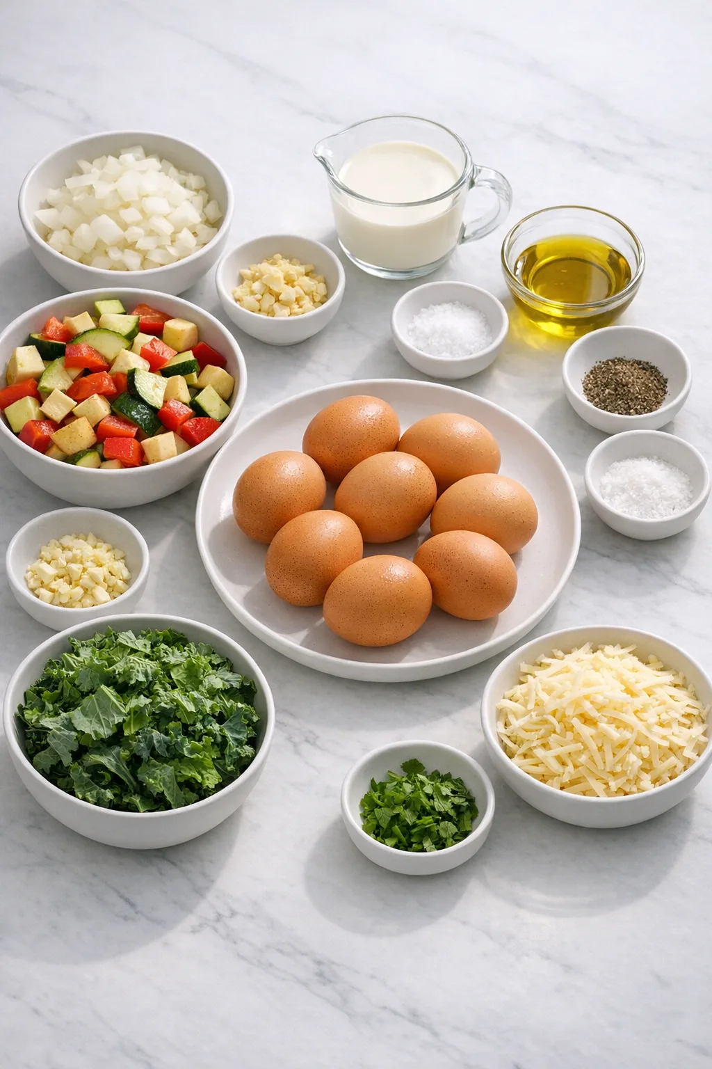 Ingredients for Frittata