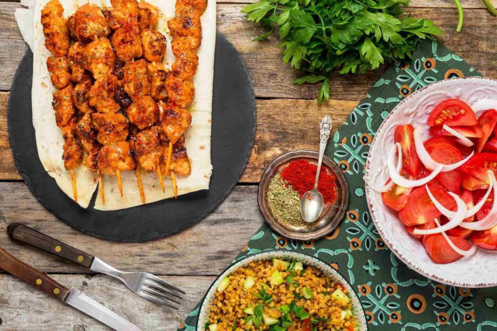 Turkish Chicken Shish Kebab 13