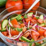 Cucumber and tomato salad recipe