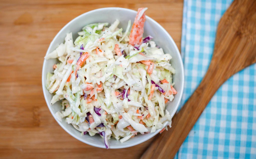 The Best Coleslaw With Homemade Dressing 6