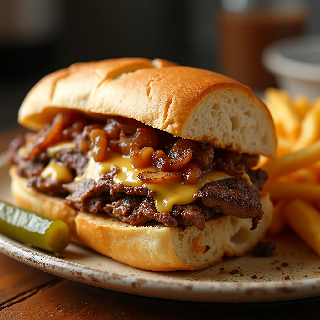 Philly Cheesesteak Sandwich