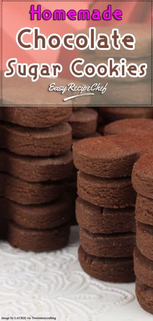 Homemade Soft Chocolate Sugar Cookies 6