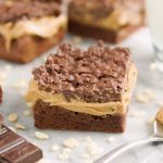 Peanut Butter Crunch Brownies