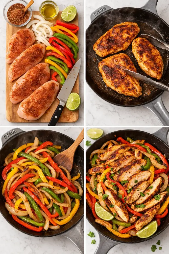 How To Make Chicken Fajitas