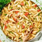 Creamy Penne Pasta Primavera