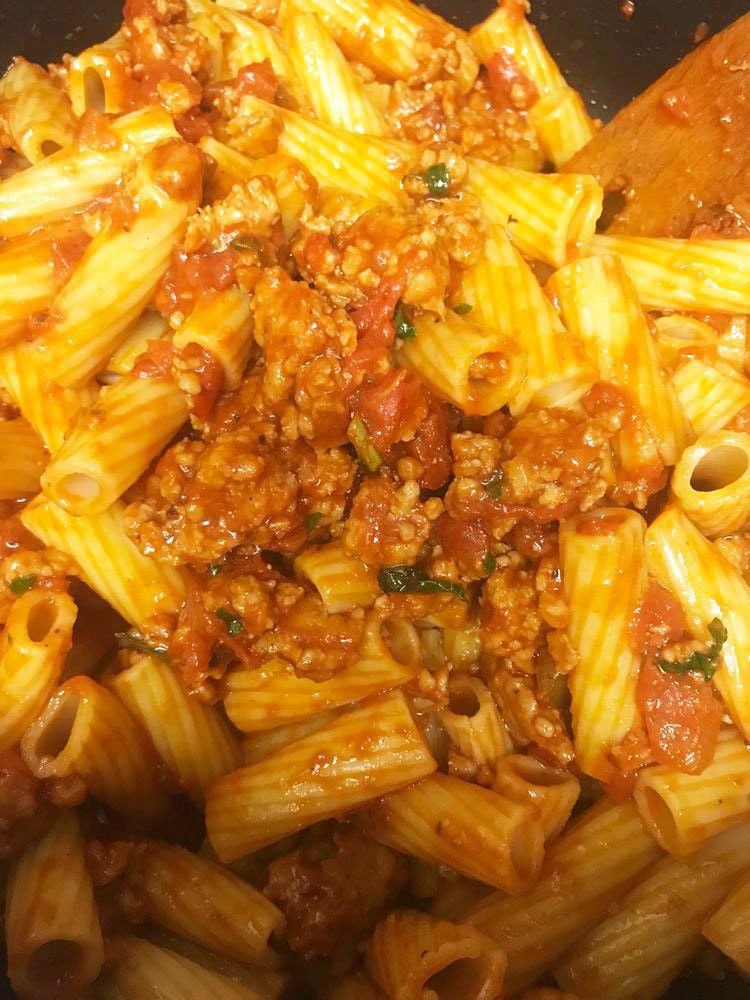 SYN FREE ONE POT CHEESEBURGER PASTA