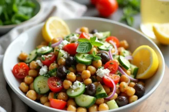 Easy Chickpea Salad