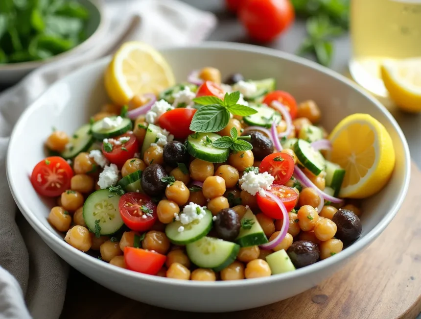 Easy Chickpea Salad