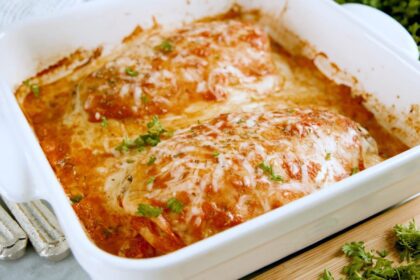 KETO LASAGNA STUFFED CHICKEN
