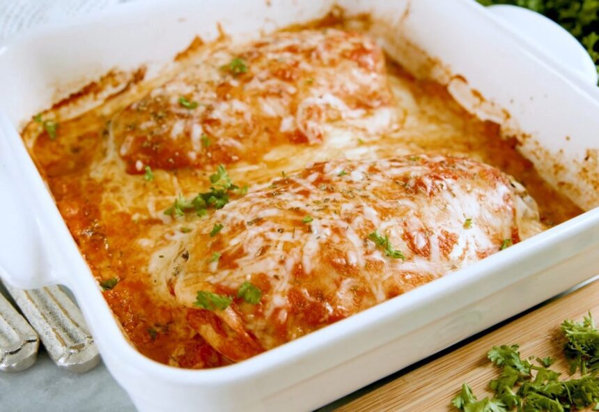 KETO LASAGNA STUFFED CHICKEN