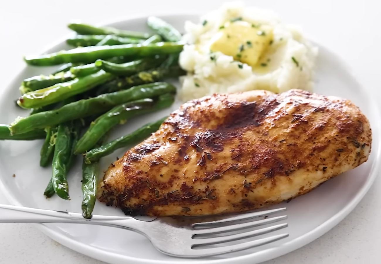 AIR FRYER CHICKEN BREASTS