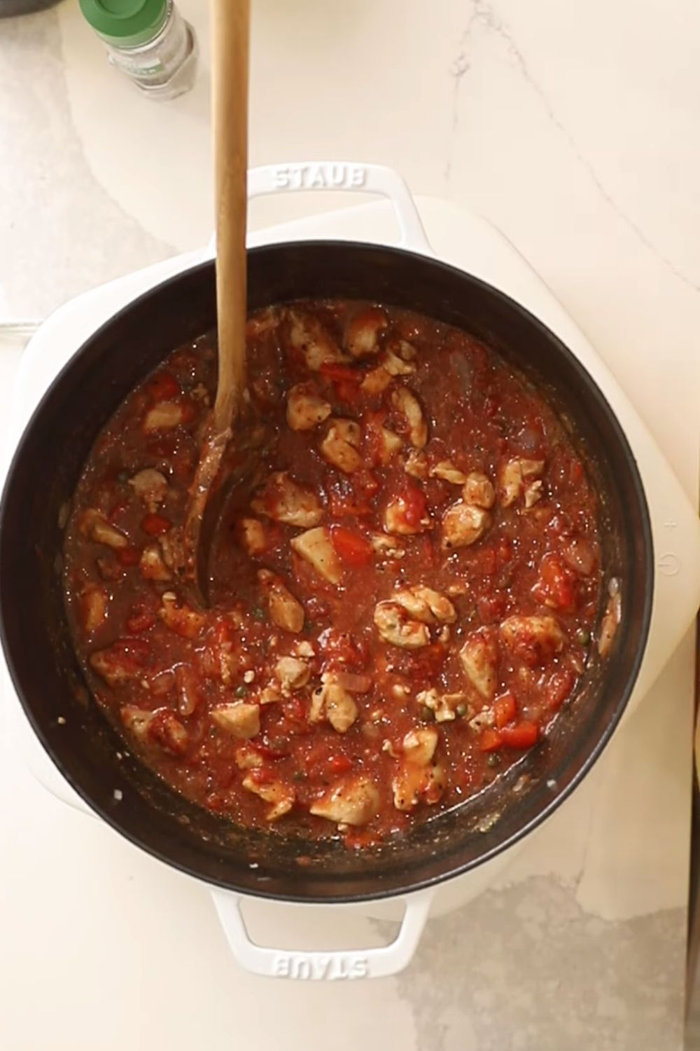 Easy Chicken Cacciatore Stew