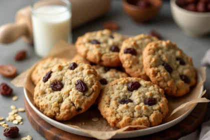 Chewy Oatmeal Cookies