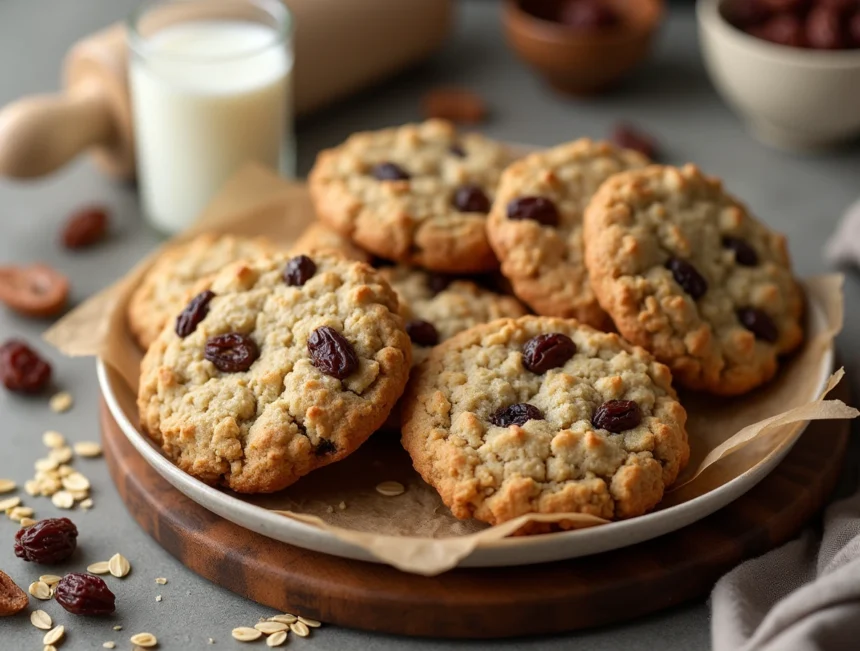 Chewy Oatmeal Cookies