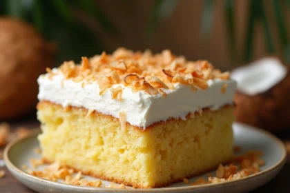 Coconut Tres Leches Cake