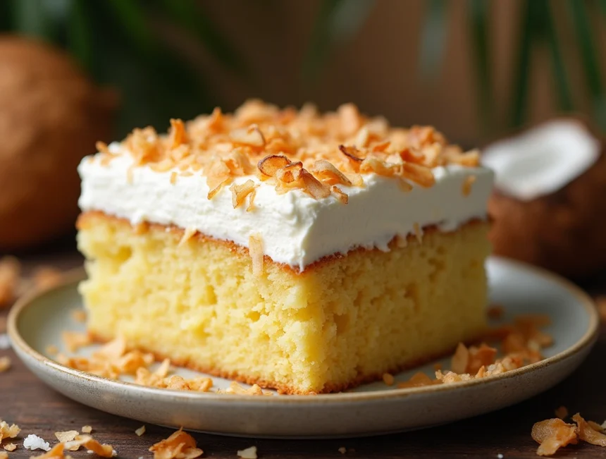 Coconut Tres Leches Cake
