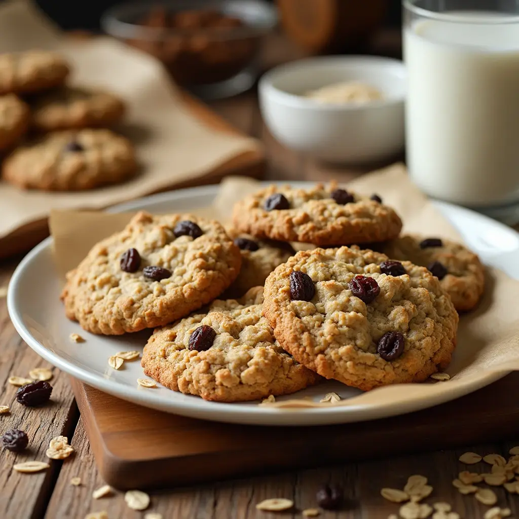 How to Make Chewy Oatmeal Cookies
