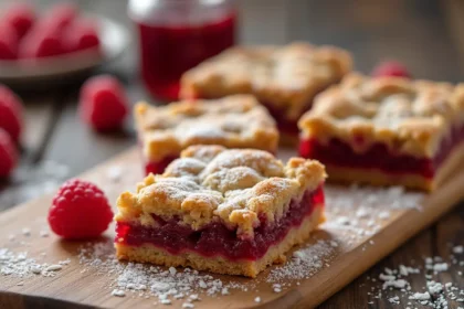 raspberry bars