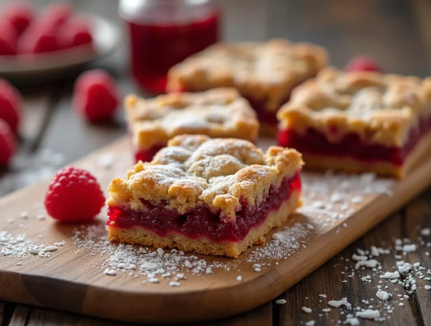raspberry bars