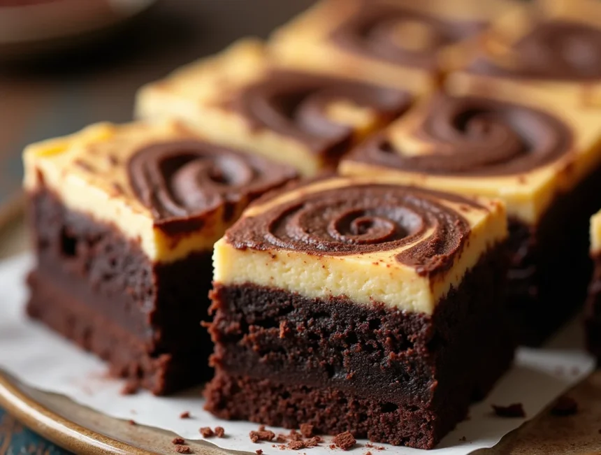 Cheesecake Brownies
