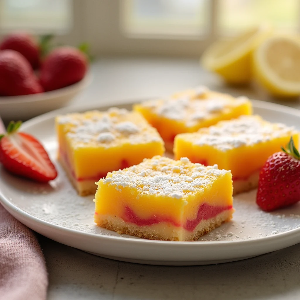 How to Make Perfect Strawberry Lemonade Bars