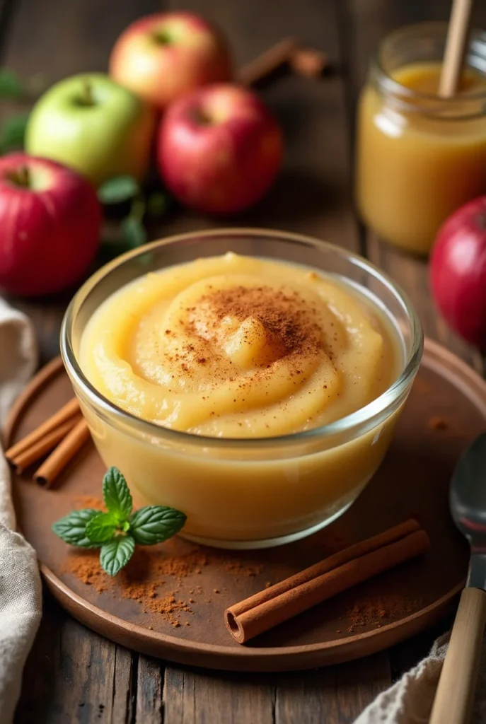 homemade applesauce
