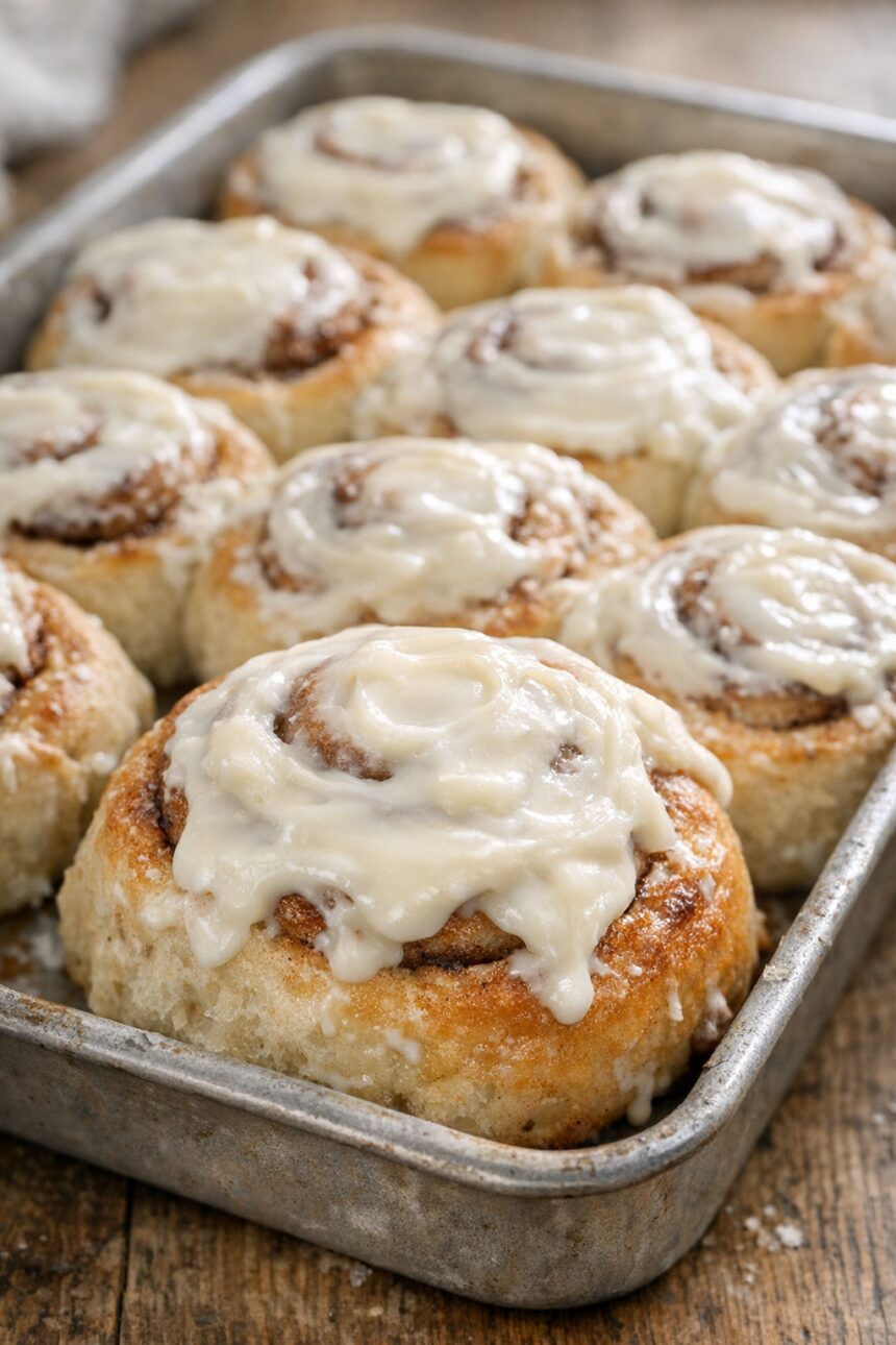 Sourdough Cinnamon Rolls