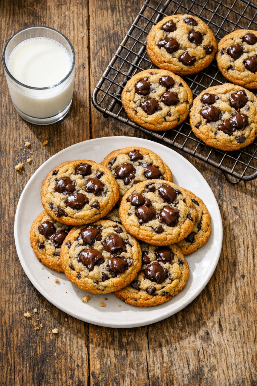 Sourdough Chocolate Chip Cookies