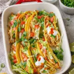 Baked Chicken Tacos recipe