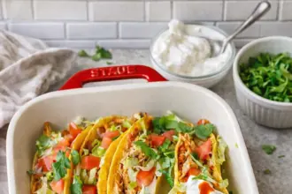 Baked Chicken Tacos recipe