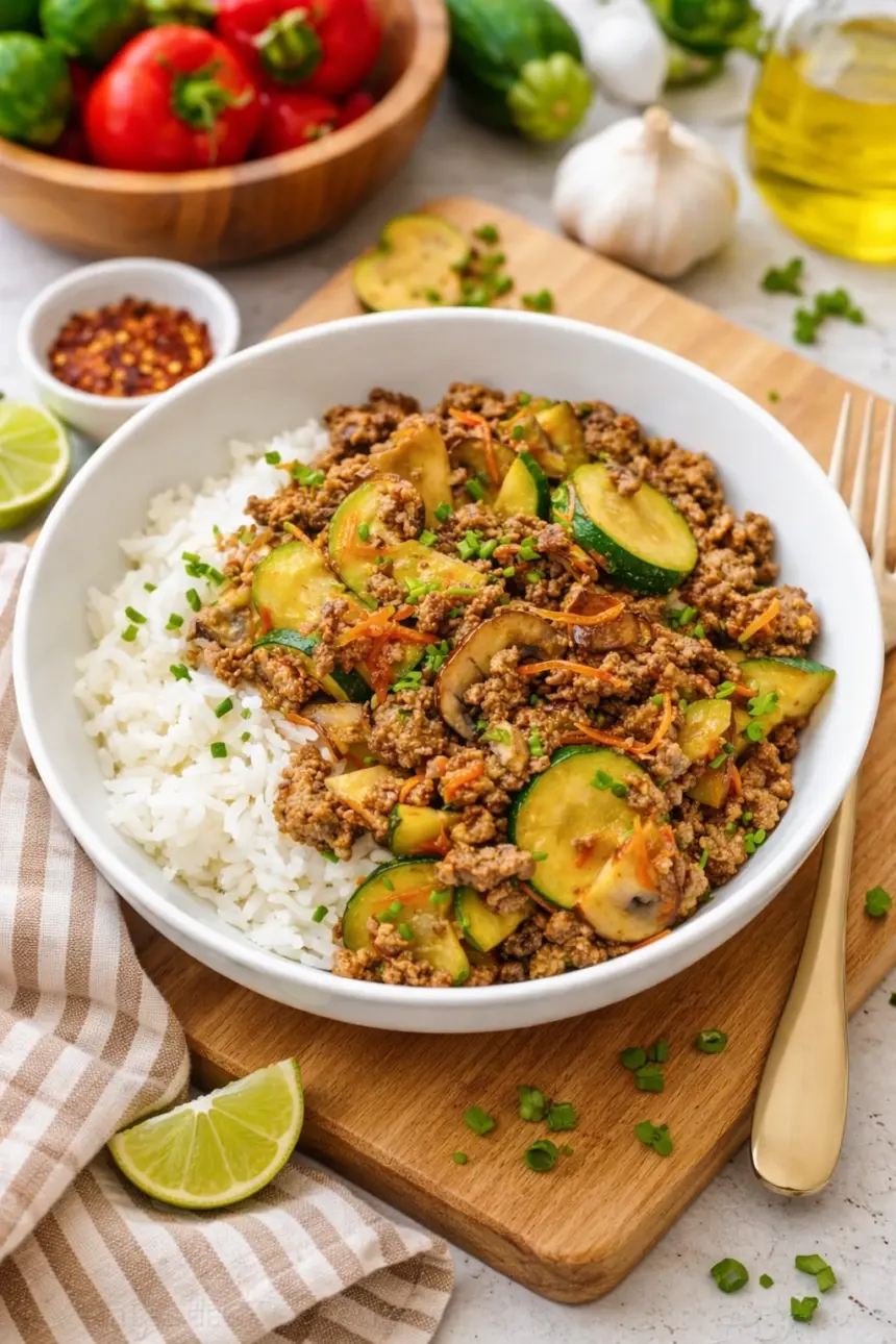 Ground Beef Stir Fry recipe