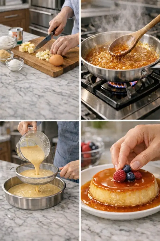 how to make Flan Recipe