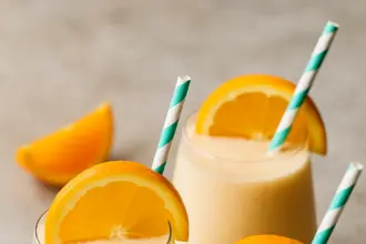 Orange Julius creamy beverage recipe
