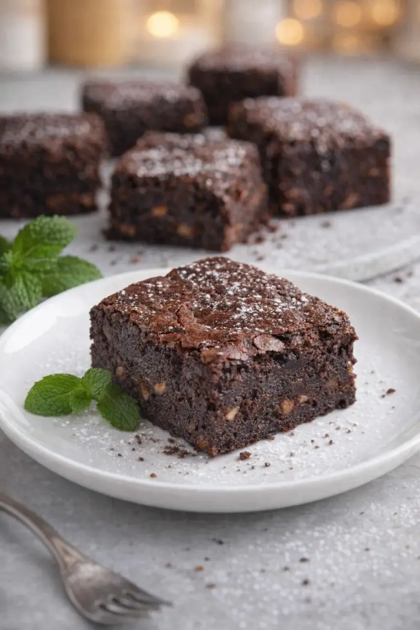 Brownie with chocolate chips recipe